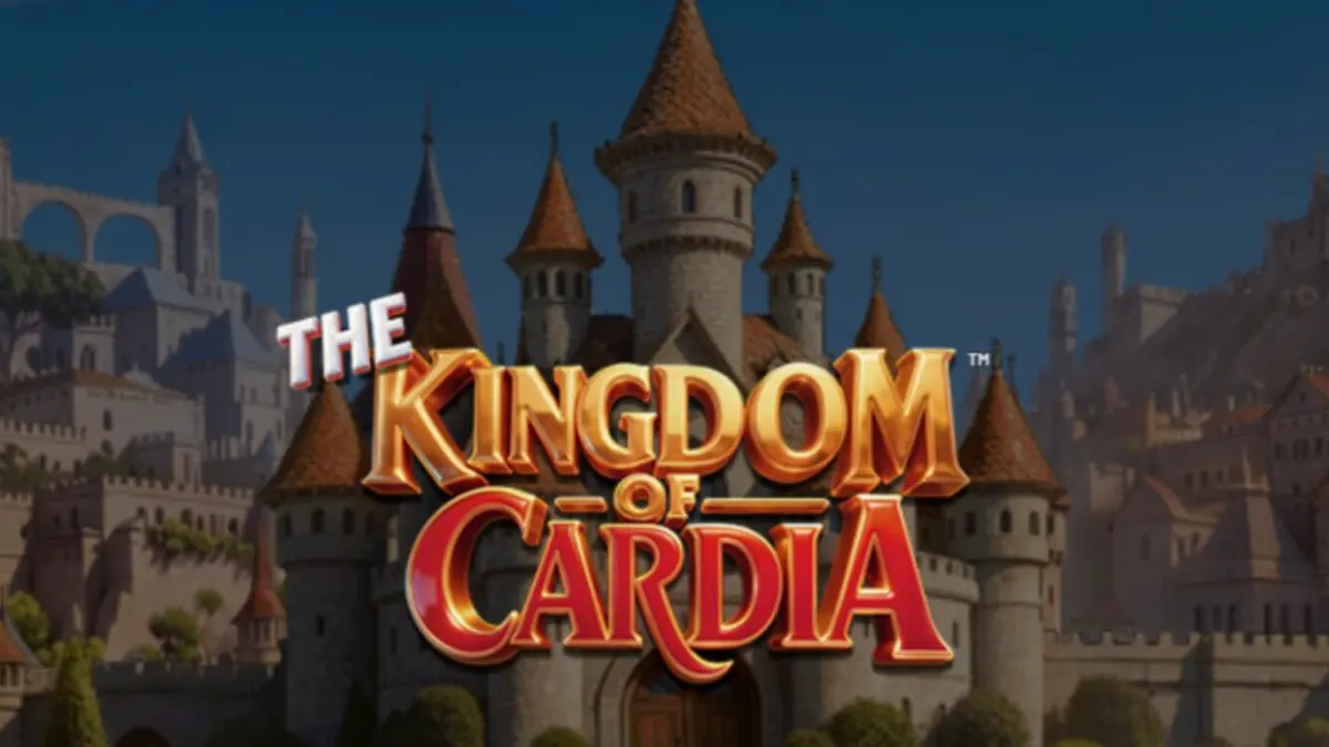 The Kingdom of Cardia slot machine visual design